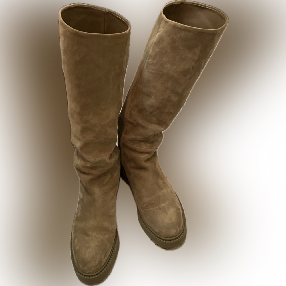 Vince Kady Suede Water Resistant Knee High Boots - Size 7.5